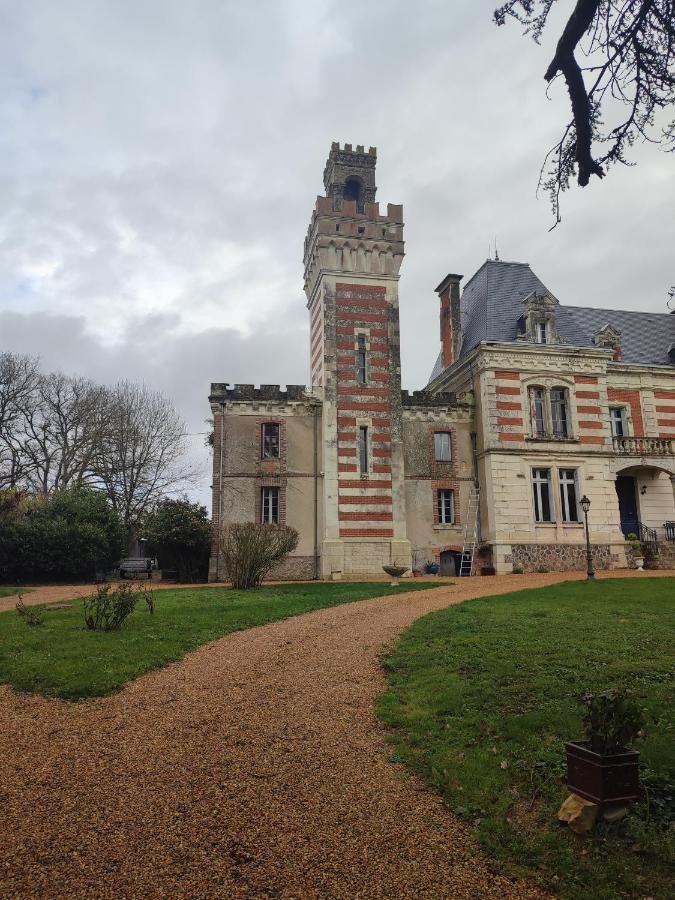 La Tour Carree D'Un Chateau Auzouer-en-Touraine Kültér fotó